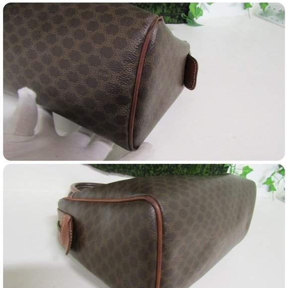 COPY - AUTHENTIC CELINE MONOGRAM VINTAGE BROWN BAG - Picture 12 of 13